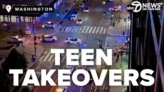 Fed up Navy Yard DC residents discuss violent teen 'takeovers'