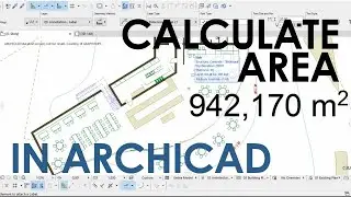 ARCHICAD Calculating Area - Quick Tutorial