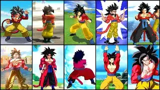 Evolution of SSJ4 Goku (1997-2022) 超サイヤ人4悟空
