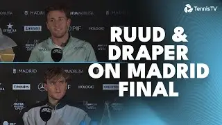 Casper Ruud & Jack Draper React To 2025 Madrid Final 🎙️