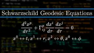 Schwarzschild Geodesic Equations and Conservation Laws: Derivation