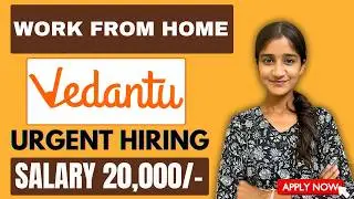 Vedantu Work From Home Jobs 2026 | Jobs For 12th Pass Students | Jobs For Housewives | WFH Jobs 2026