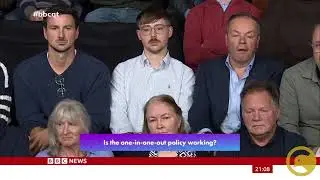 Canary Clips -BBC1 Question Time - 23/10/25 - leaving EHCR benefit, Nadine Dorries fails, laughed at