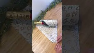 How to gift wrap a bottle🍾