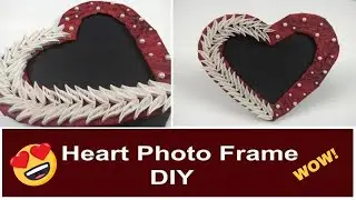 Quilling Photo Frame/Hand made photo frame/photo frame banana/how to make photo frame at home