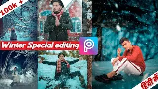 New 2020 Winter moths and Snowfall Special photo editing tutorial,winter photo editing -mg pictures