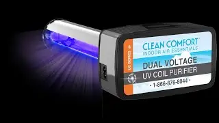 Clean Comfort UC36D16-DV Germicidal UVC Purifier for Furnaces