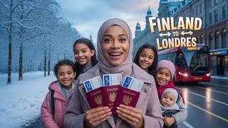 VLOG VOYAGE : De la Finlande &agrave; Londres avec 5 Enfants ! ✈️🇬🇧