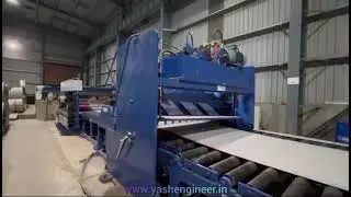 SS Coil Cut to Length Machine | 8mm x 1550mm | CTL Machine | Yash Engineers