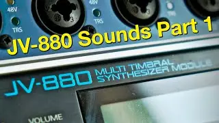 Roland JV-880 Synth Sound Preset Demo