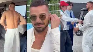 Behind The Scenes Of Ricky Martin's Surprise Super Bowl Performance