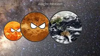 Sun damaged Earth's magnetic field by using a solar flare because of Venus || #planetballs || #space