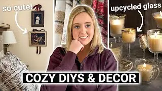 Making my apartment cozy for winter ❄️ *Easy* DIY home decor ideas