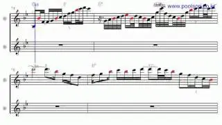 Salsa - Bb Tenor/Soprano Sax Sheet Music [ kenny g ]