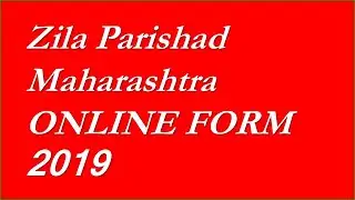 ZP Maharashtra Mega Bharti 2019 | ZP Maharashtra Recruitment 2019 | Zila Parishad Bharti 2019