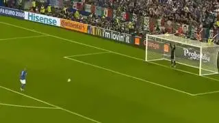 Simone Zaza miss funny penalty in Germany-Italy 7-6 (EURO 2016)