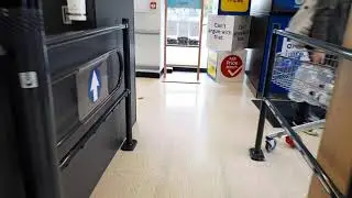 Wanzl Technoport Automatic Gate at Tesco Superstore - Clonmagaddan, Navan - Exit
