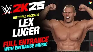 LEX LUGER WWE 2K25 ENTRANCE - #WWE2K25 LEX LUGER WCW ENTRANCE WITH MUSIC