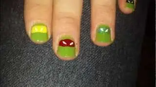 Ninja Turtle Nails