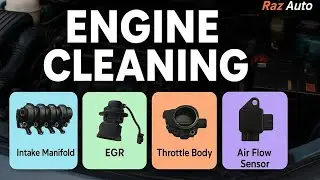  Engine Cleaning | ইঞ্জিন ক্লিনিং গাইড: Intake manifold, EGR, Throttle Body & Air Flow Sensor 
