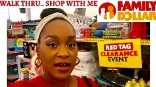 Family Dollar Red Tag Clearance