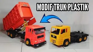 Modifikasi Truk Plastik Jadi Truk Dump Tronton