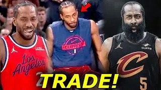 TRADE ALERT! Lungkot si Kawhi Leonard hindi na din masaya sa clippers, goodbye James Harden!