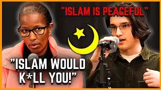 Pro-Muslim Student SPEECHLESS When Ayaan Hirsi Reveals The Scary Truth About Islam... 