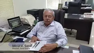 Mr. U.V. Saraf, Director of Saraf Group, endorses PSTS Group