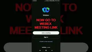 How to join meeting by Webex