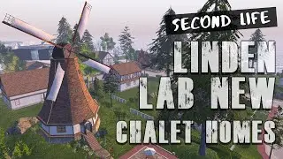 LINDEN LAB NEW CHALET HOMES - Second Life