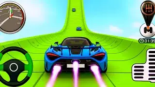 Impossible GT Car Stunt Racing - GT Car Stunt Master 3D - Android Gamepaly