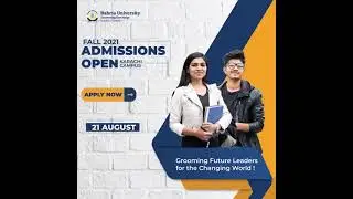 ADMISSIONS OPEN FALL 2021 - Bahria University Karachi Campus