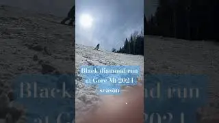 2024 Gore mountain black diamond run