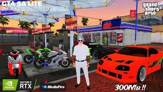 RILIS🔥300 MB !! GTA SA LITE FULL MOD MOGE & MATIC HEDON FULL MOBIL JDM DRIFT TERBARU 2025