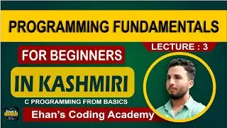 Programming Fundamentals in Kashmiri (L3)| Greater among two numbers Flowchart