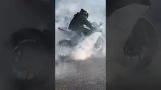Crazy burnout on my Ktm Rc 390 #bossfmx #burnout #999 #bikersnepal #ktm #390