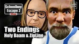 Schoolboy Escape 2 Village Two Endings (Holy Baam and ZipLine)