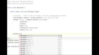 Java 8 stream API: Given a list of integers, find the second smallest number