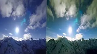 Цветокоррекция Lumetri в Adobe premire с экшн камеры Sony x3000