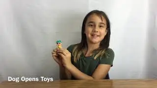 Dog Opens Toys Reviews Fake LOL Doll