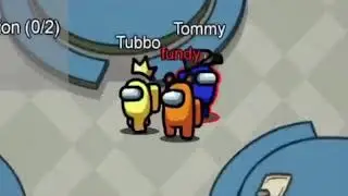 Fundy *LEAVES* Tommy and Tubbo *PARTY* (Among Us)