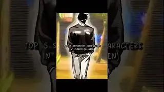 Top 5 Strongest 1st Gen Characters | #manhwa #lookism #edit #shorts #sehar