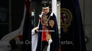 Robes on members of the Royal family at the Coronation #princeharry #princewilliam #katemiddleton