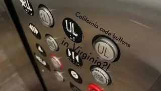 California code Buttons in Virginia? Main mall elevator Fair Oaks mall Fairfax Virginia