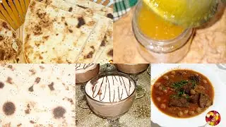 روتين والنشاط: طيبت دوارة حرة وبنينة مع كسرة سخونة، وختمتها بتحلية تهبل نهار كامل في مطبخ 👌 