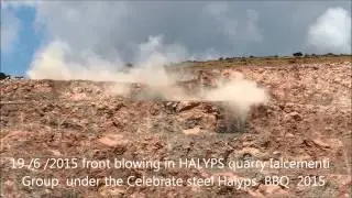 &alpha;&nu;&alpha;&tau;ί&nu;&alpha;&xi;&eta; &mu;&epsilon;&tau;ώ&pi;&omicron;&upsilon; &sigma;&tau;&omicron; &lambda;&alpha;&tau;&omicron;&mu;&epsilon;ί&omicron; Halyps Italcementi  Group &sigma;&tau;&omicron; &pi;&lambda;&alpha;&iota;&sigma;&iota;&omicron; &tau;&eta;&sigmaf; &gamma;&iota;&omicron;&rho;&tau;&eta;&sigmaf; Halyps BBQ 2015