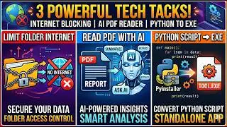 3 SECRET PC Fixes You NEED Right Now (Python, AI, & Security)