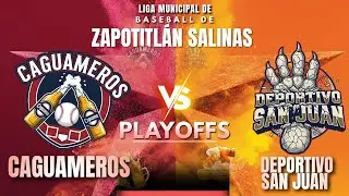 CAGUAMEROS VS DEPORTIVO SAN JUAN| TERCER PARTIDO DE PLAYOFFS