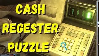 CASH REGISTER COMBINATION SOLUTION PUZZLE - Tormented Souls